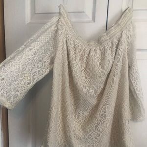 A DIVA Off The Shoulder Lace Top